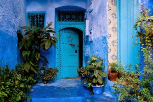 the blue city in morocco chefchaouen